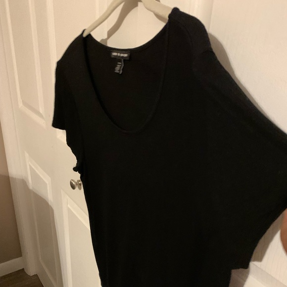 Cable & Gauge Womens Tie Hem Top, Large, Like New - Picture 2 of 13